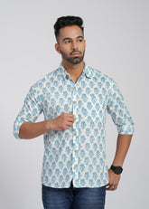 Cotton Printed Full Sleeve Shirt